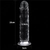 Lovetoy Flawless Dildo 7.0'' - Clear
