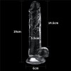 Lovetoy Flawless Dildo 7.5'' - Clear