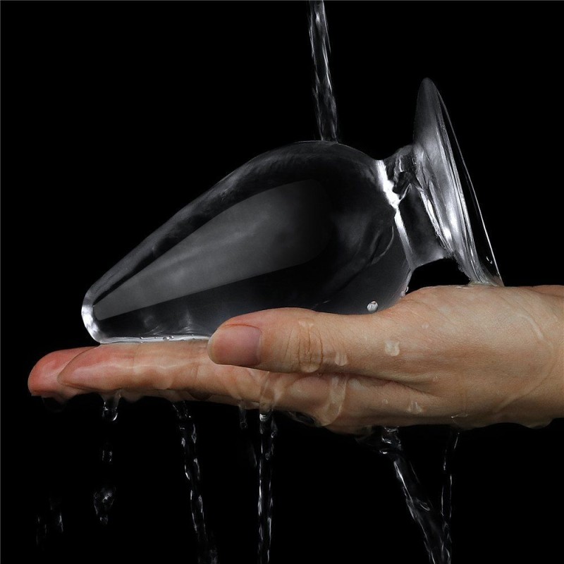 Lovetoy Flawless Anal Plug 4.5'' - Clear