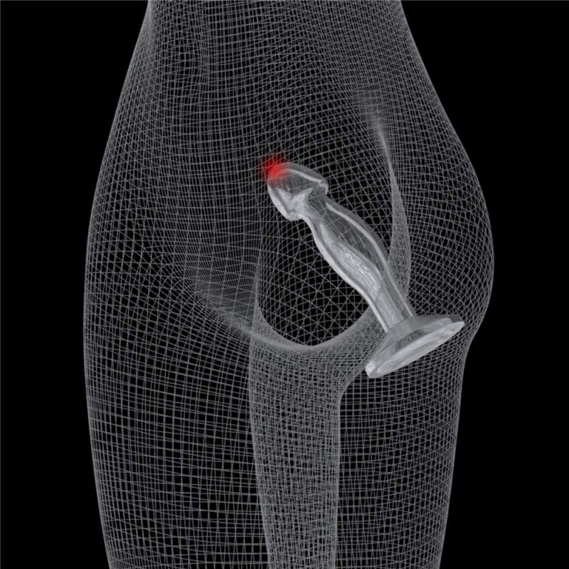 Lovetoy Flawless Prostate Plug 6.5'' - Clear