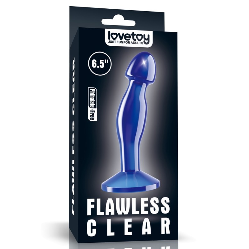 Lovetoy Flawless Prostate Plug 6.5'' - Clear