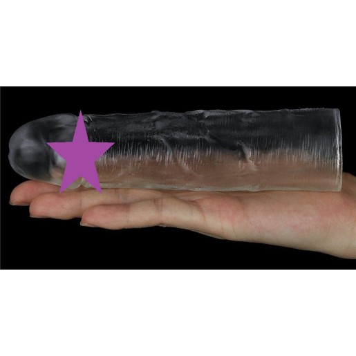 Lovetoy Flawless Penis Sleeve Add 1'' - Clear