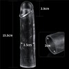 Lovetoy Flawless Penis Sleeve Add 1'' - Clear