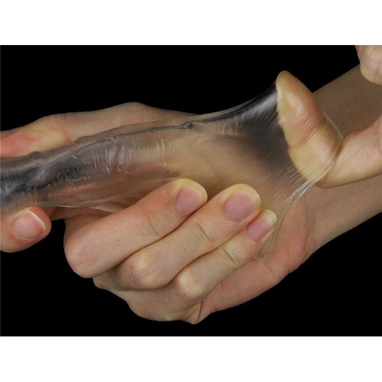 Lovetoy Flawless Penis Sleeve Add 1'' - Clear