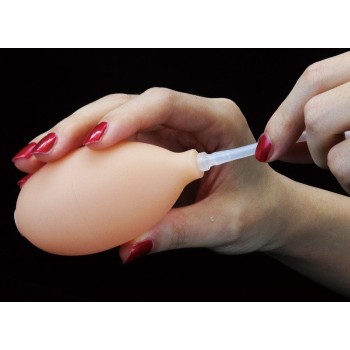 Lovetoy Soft Ejaculation Cock With Ball 8"- Flesh