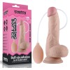 Lovetoy Soft Ejaculation Cock With Ball 8"- Flesh