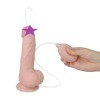 Lovetoy Soft Ejaculation Cock With Ball 8"- Flesh