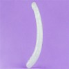 Lovetoy 14" Lumino Play Double Dildo - Clear