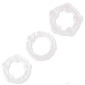 Lovetoy Power Plus Triple Beaded Ring Set - Clear