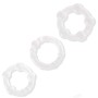 Lovetoy Power Plus Triple Beaded Ring Set - Clear