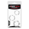 Lovetoy Power Plus Triple Beaded Ring Set - Clear