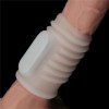Lovetoy Knights Spiral Vibro Ring - White