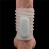 Lovetoy Knights Spiral Vibro Ring - White