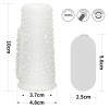Lovetoy Knights Drip Vibro Ring - White