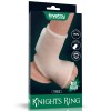 Lovetoy Knights Silk Vibro Scrotum Ring - White