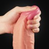 Lovetoy 10" Dual Layer Silicone Cock - Flesh