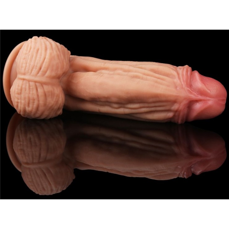 Lovetoy 10" Dual Layered King Sized Cock