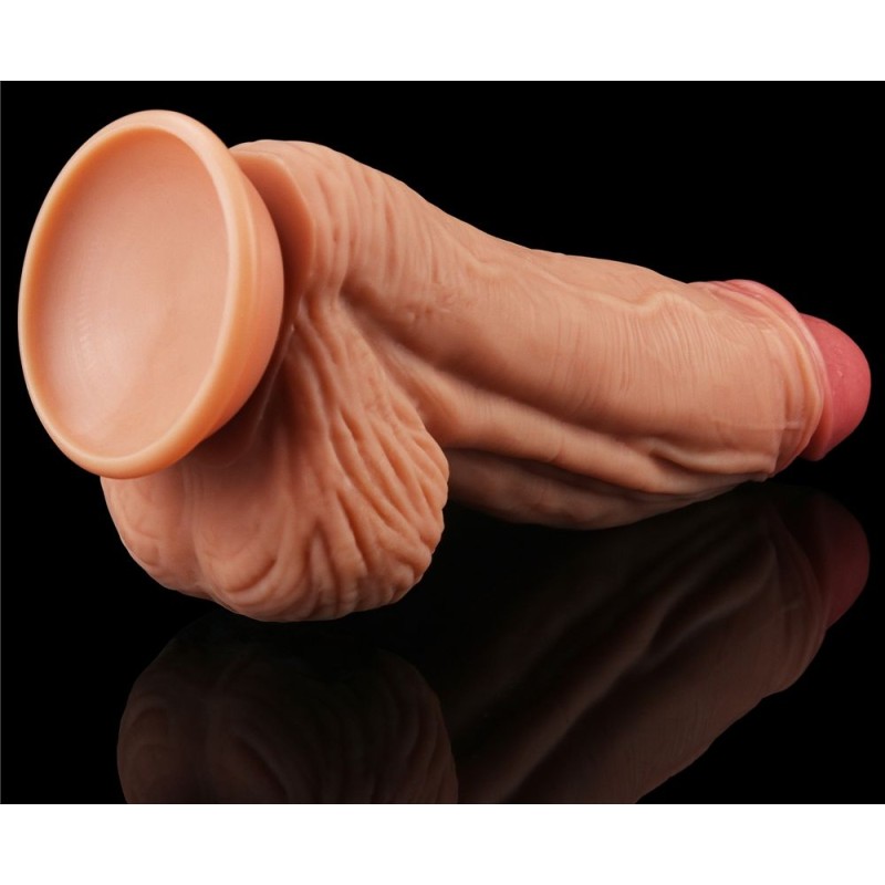 Lovetoy 10" Dual Layered King Sized Cock