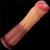 Lovetoy 12'' Dual Layered King Sized Cock