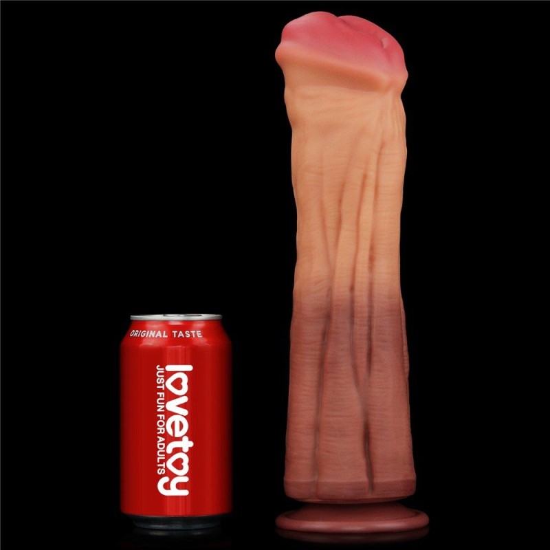 Lovetoy 12'' Dual Layered King Sized Cock
