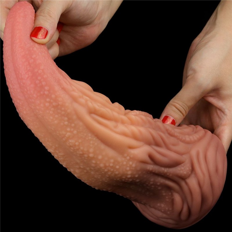 Lovetoy 10'' Dual Layered King Sized Tongue