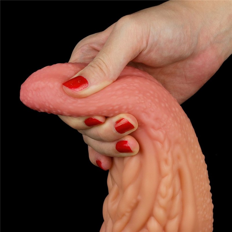 Lovetoy 10'' Dual Layered King Sized Tongue
