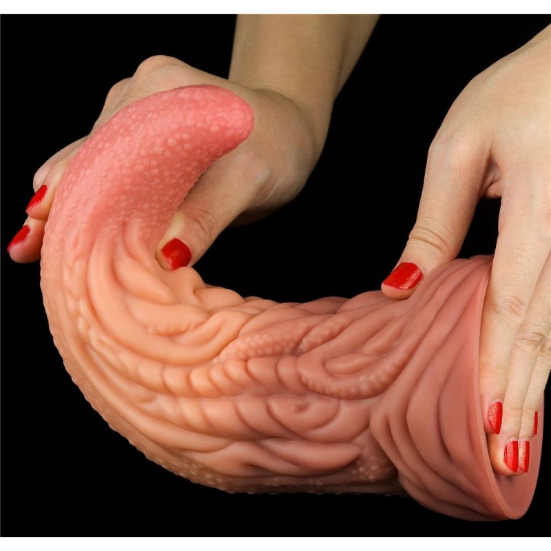 Lovetoy 10'' Dual Layered King Sized Tongue