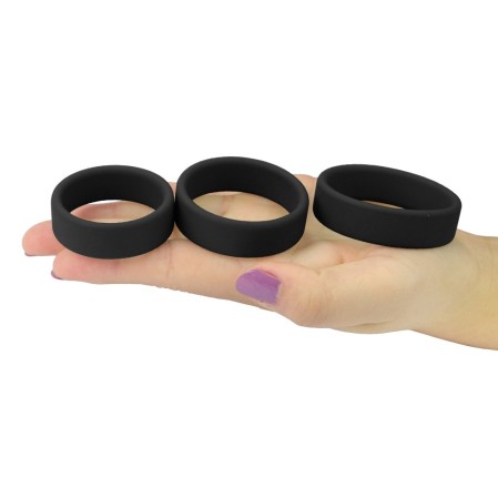 Lovetoy Power Plus Pro Rings - Black