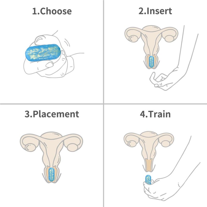 Lovetoy Ocean's Toner Long Egg Set - Blue