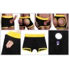 Lovetoy Horny Strapon Shorts - Black - XS/S