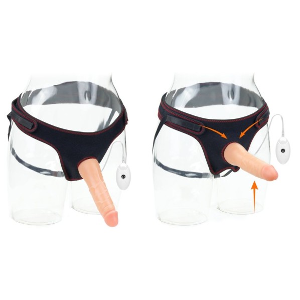 Lovetoy 7.5" Vibro Easy Strapon Set