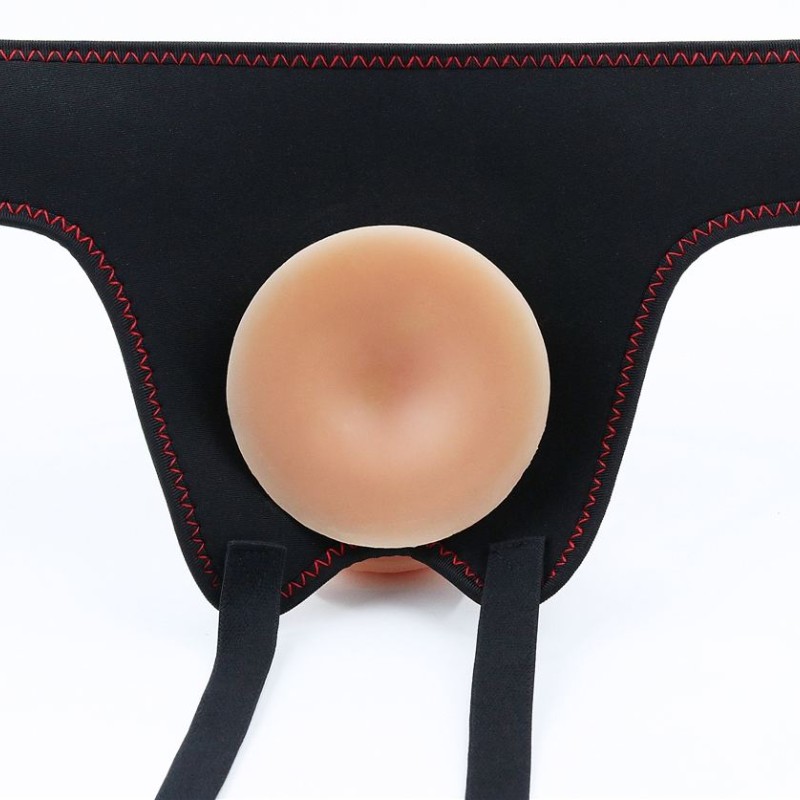 Lovetoy 7.5" Vibro Easy Strapon Set w Balls