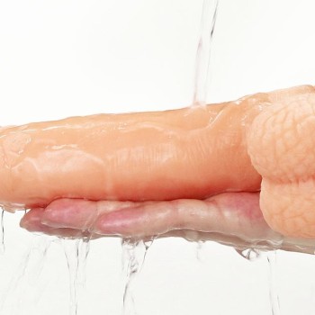 Lovetoy 8.5" Vibro Easy Strapon Set w Balls