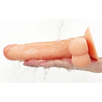 Lovetoy 8.5" Vibro Easy Strapon Set w Balls