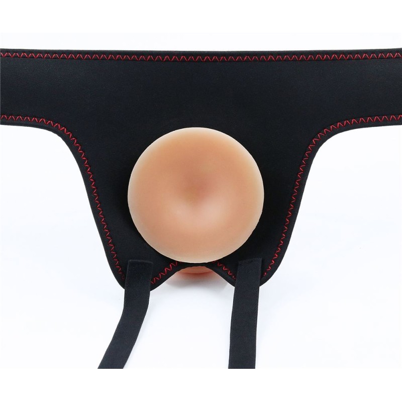 Lovetoy 8.5" Vibro Easy Strapon Set w Balls