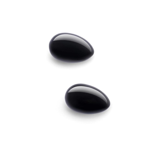Le Wand Crystal Yoni Eggs - Black Obsidian