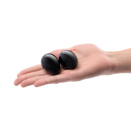 Le Wand Crystal Yoni Eggs - Black Obsidian