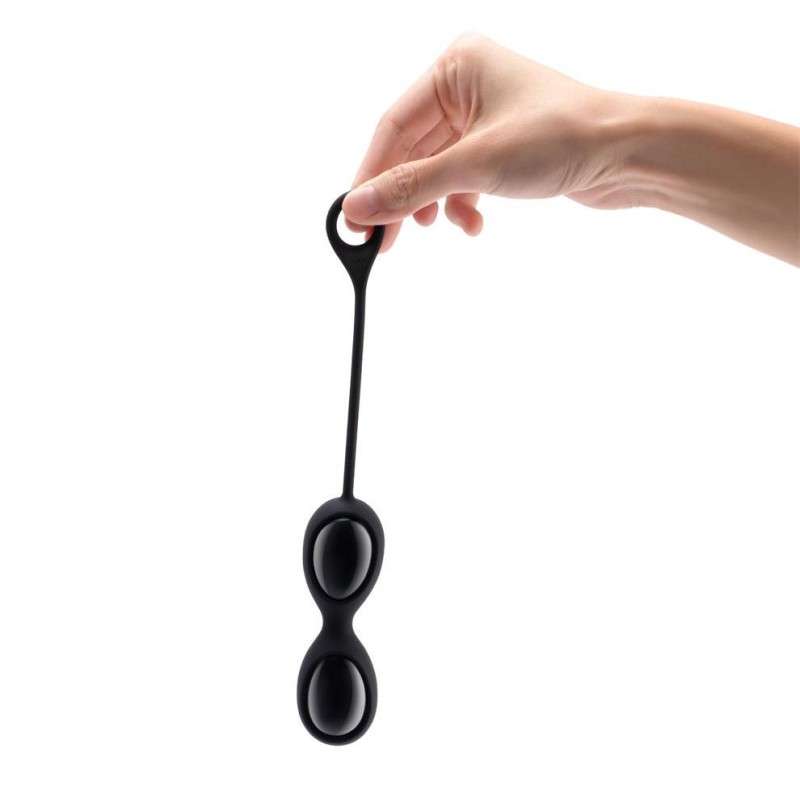 Le Wand Crystal Yoni Eggs - Black Obsidian