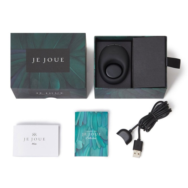 Je Joue Mio Vibro Cock Ring - Black
