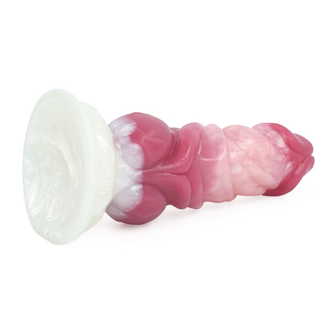 FAAK Demon Wolf Randy Strap-On - Rosy