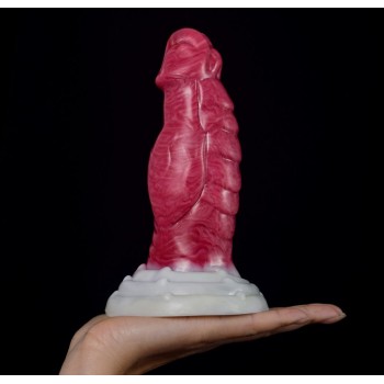 FAAK Thick Glans Dildo - Hellfire