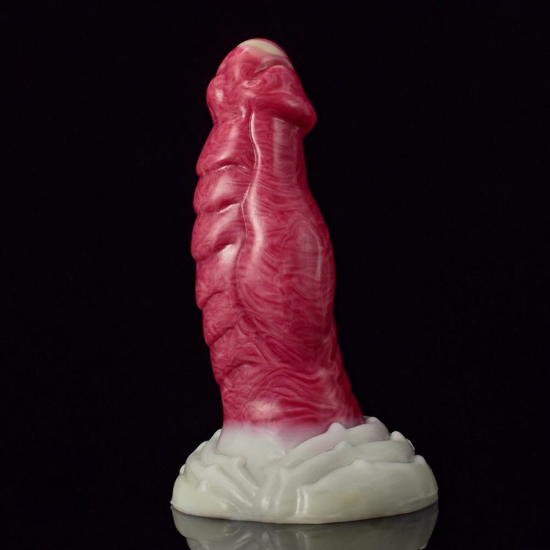 FAAK Thick Glans Dildo - Hellfire