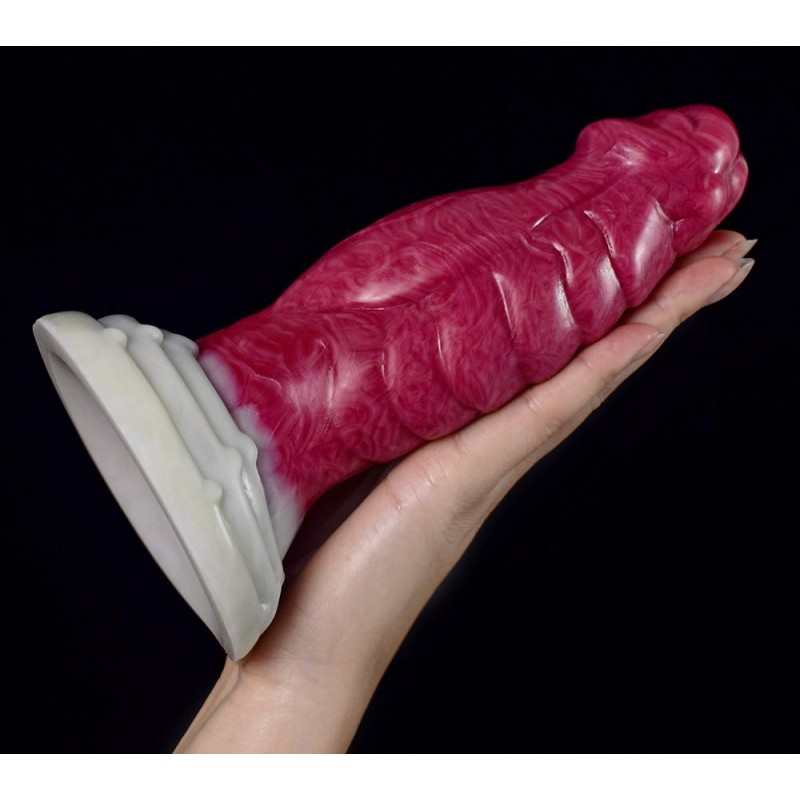 FAAK Thick Glans Dildo - Hellfire