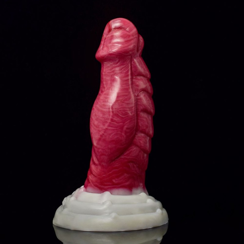 FAAK Thick Glans Dildo - Hellfire