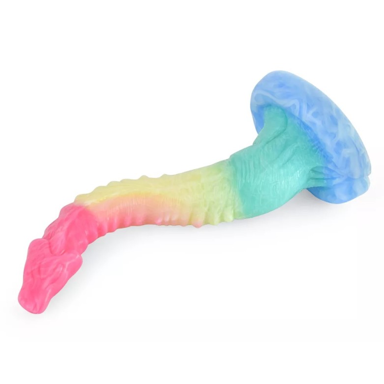 FAAK Red Pupil Spirit Snake Poll Dildo - Pure Desire