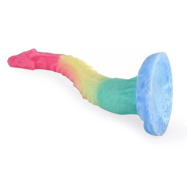 FAAK Red Pupil Spirit Snake Poll Dildo - Pure Desire