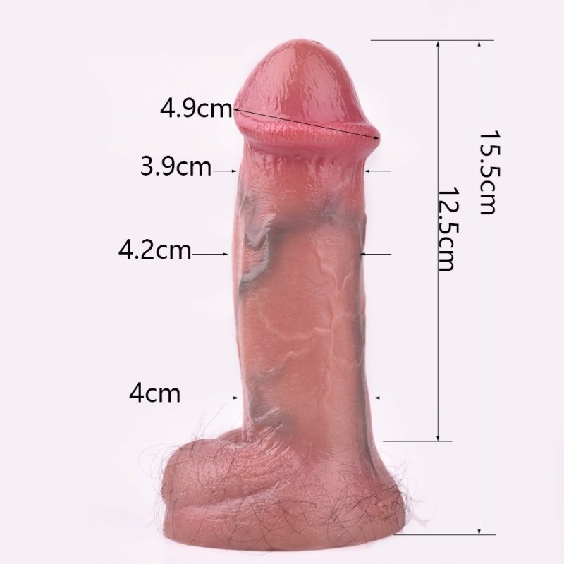 FAAK Justinian Dildo w Hairy Balls
