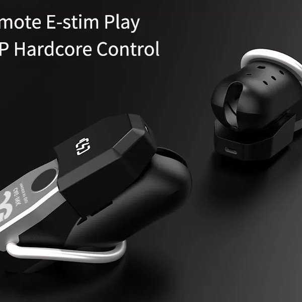 QIUI APP Controlled Chastity Device L - Black