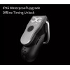 QIUI APP Controlled Chastity Device L - Black