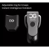 QIUI APP Controlled Chastity Device L - Black